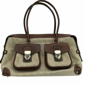 Dooney and Bouke Shoulder Bag Satchel Purse Zipper